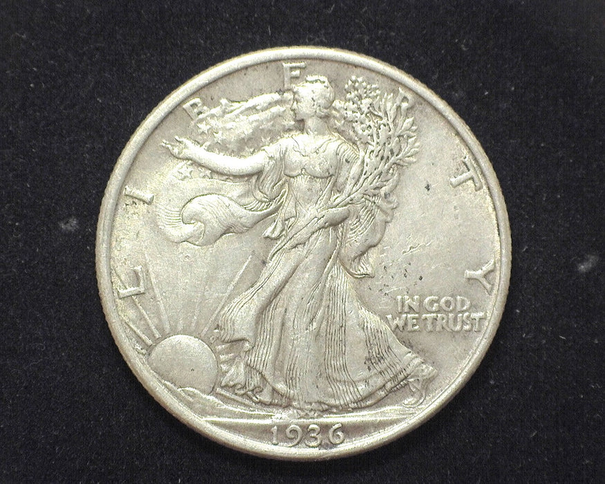 1936 Walking Liberty Half Dollar AU - US Coin