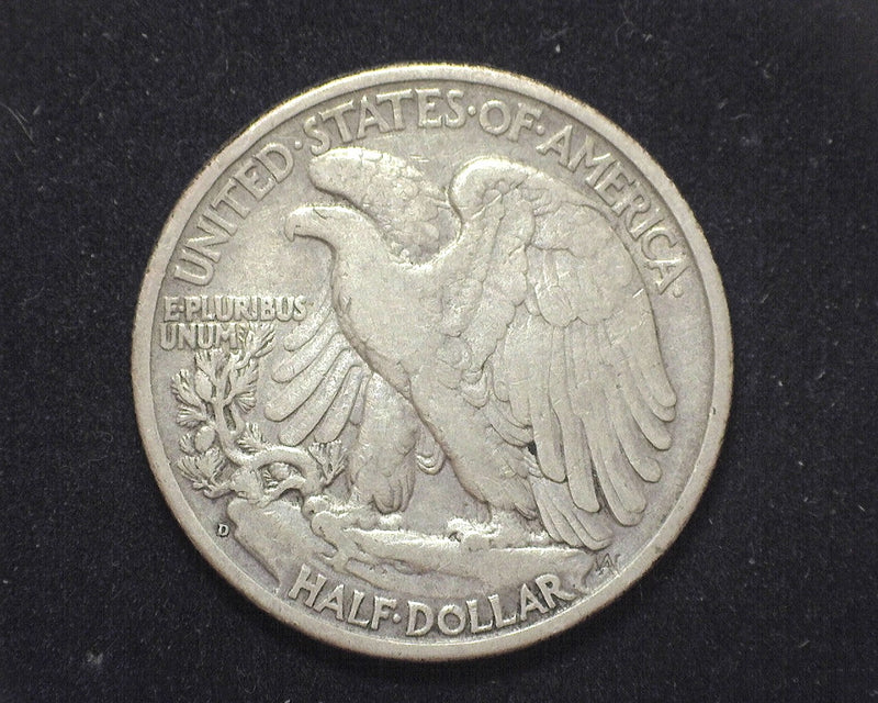1936 D Walking Liberty Half Dollar VF - US Coin
