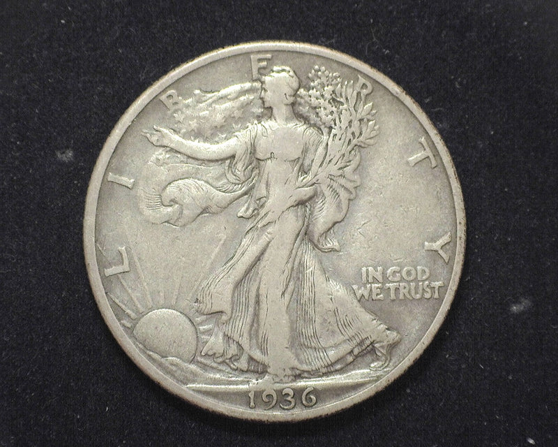 1936 D Walking Liberty Half Dollar VF - US Coin