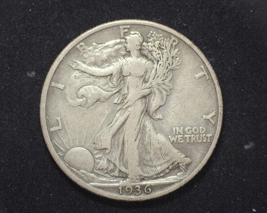 1936 D Walking Liberty Half Dollar VF - US Coin