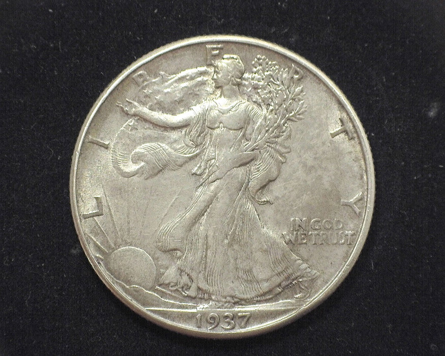 1937 D Walking Liberty Half Dollar XF - US Coin