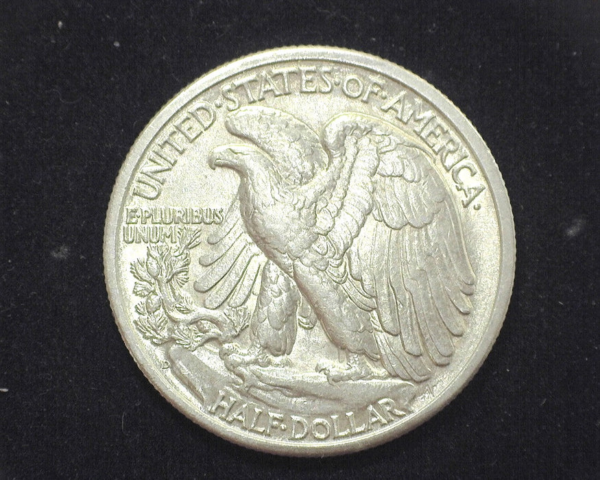 1947 D Walking Liberty Half Dollar AU - US Coin