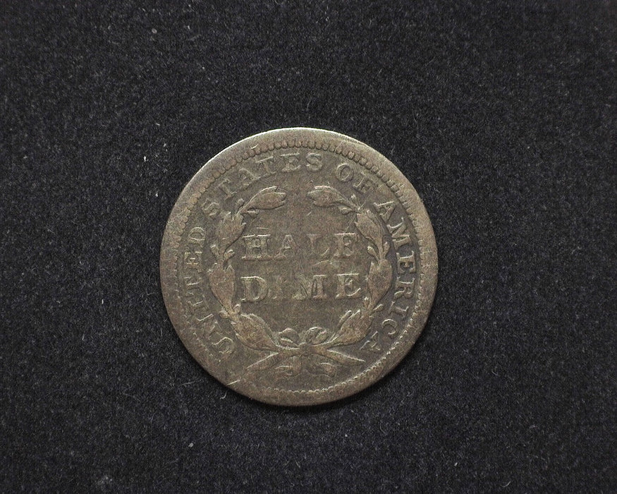 1858 Liberty Seated Half Dime G - US Coin