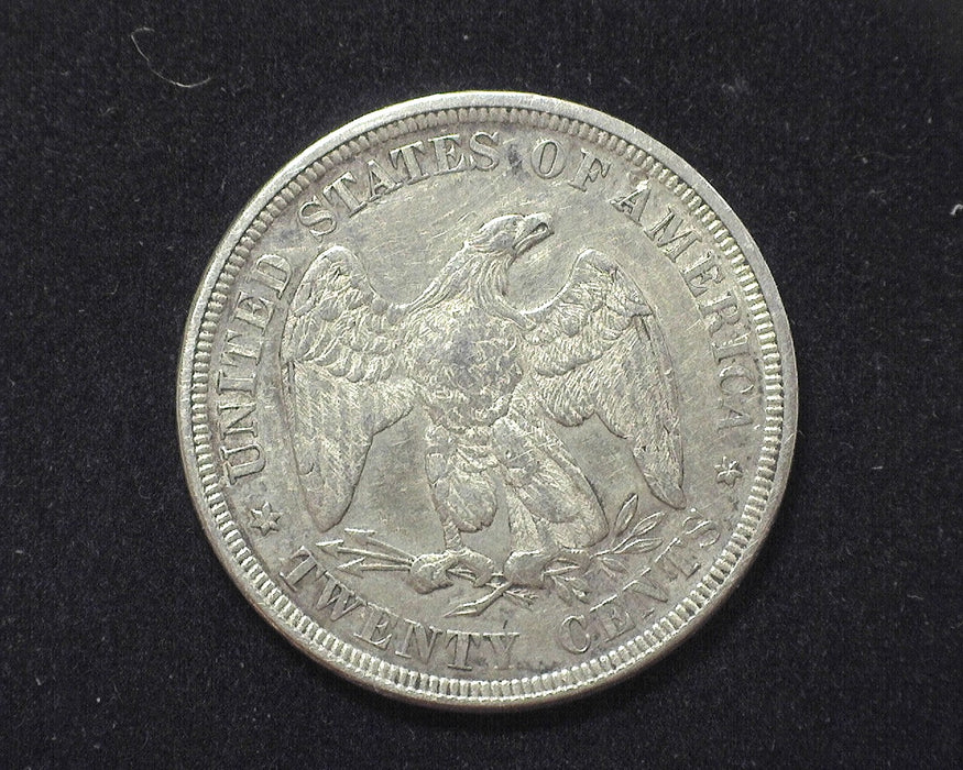 1875 Liberty Seated Twenty Cents VF/XF - US Coin