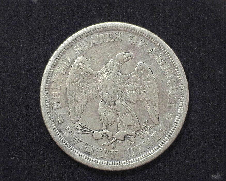 1875 S Liberty Seated Twenty Cents VG - US Coin