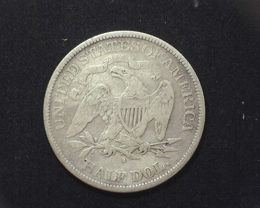 1876 S Liberty Seated Half Dollar VG - US Coin