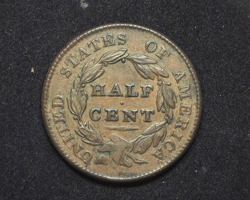 1828 Classic Head Half Cent XF - US Coin