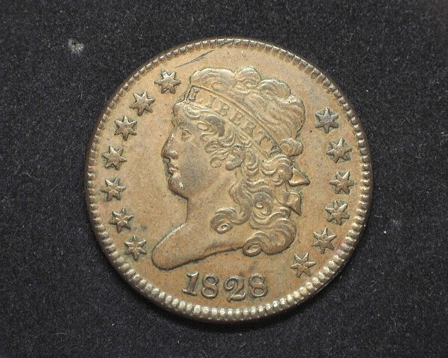 1828 Classic Head Half Cent XF - US Coin