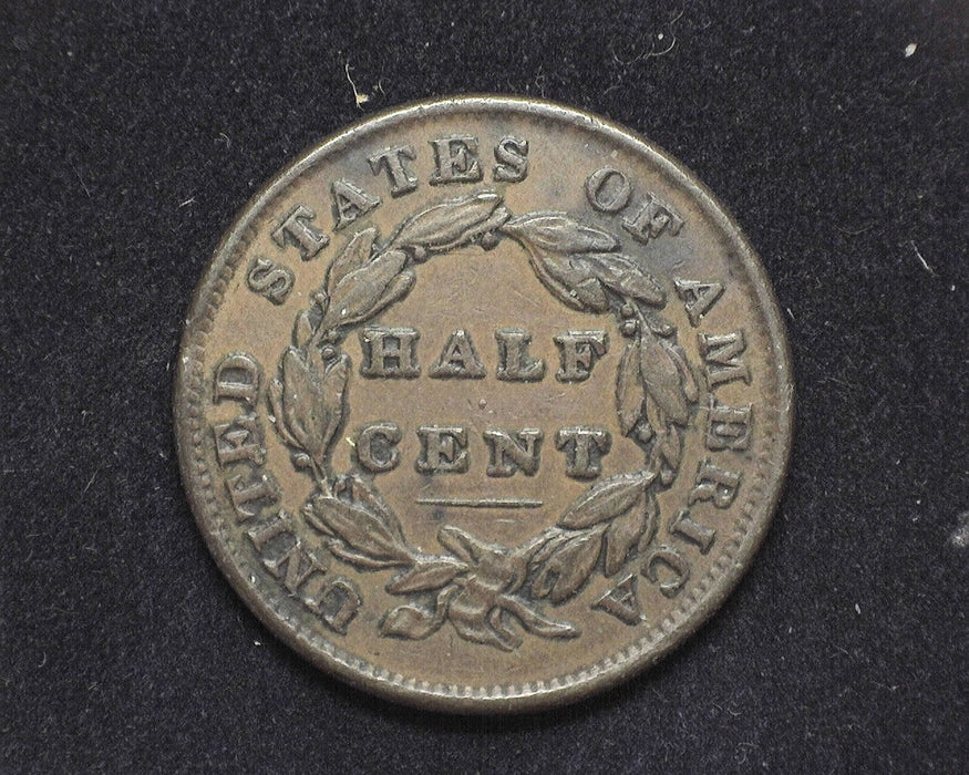 1835 Classic Head Half Cent XF - US Coin