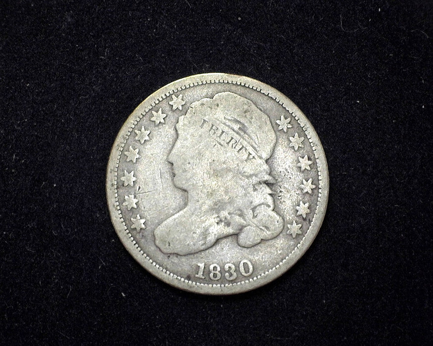 1830 Capped Bust Dime VG - US Coin