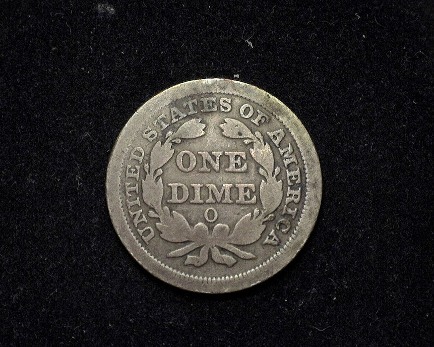 1854 O Liberty Seated Dime VG Arrows - US Coin