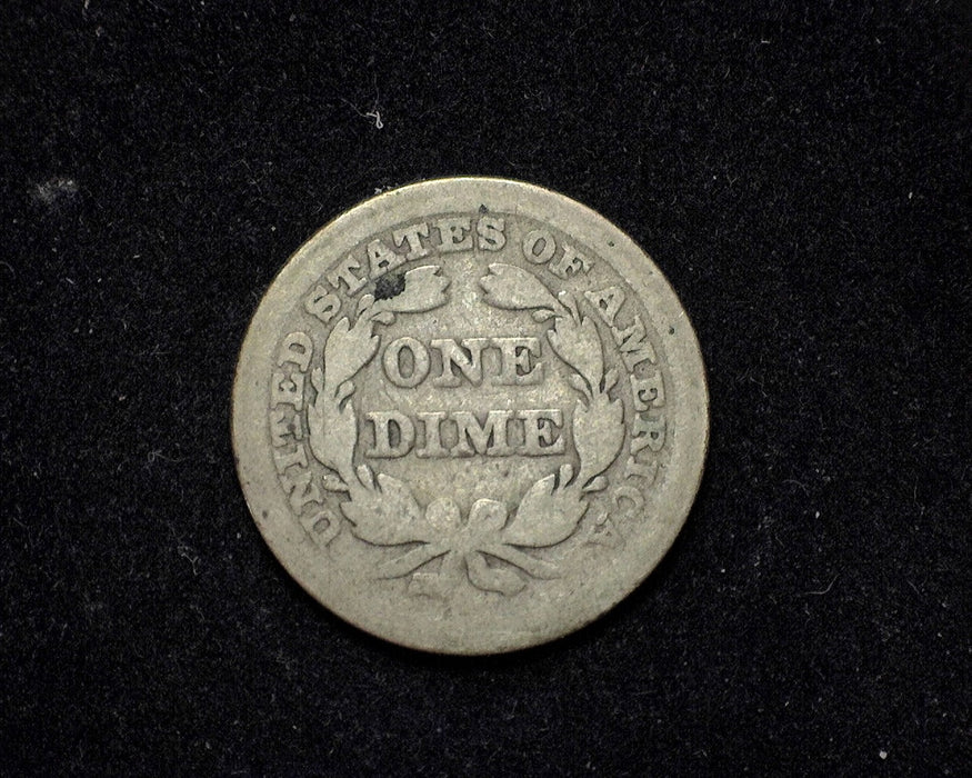 1856 Liberty Seated Dime G - US Coin