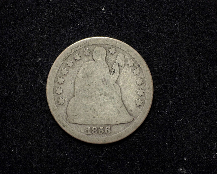 1856 Liberty Seated Dime G - US Coin