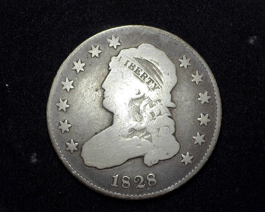1828 Capped Bust Quarter VG - US Coin