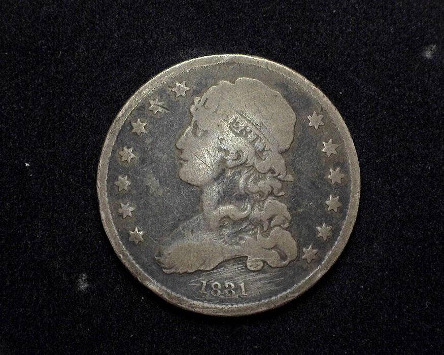 1831 Capped Bust Quarter F - US Coin