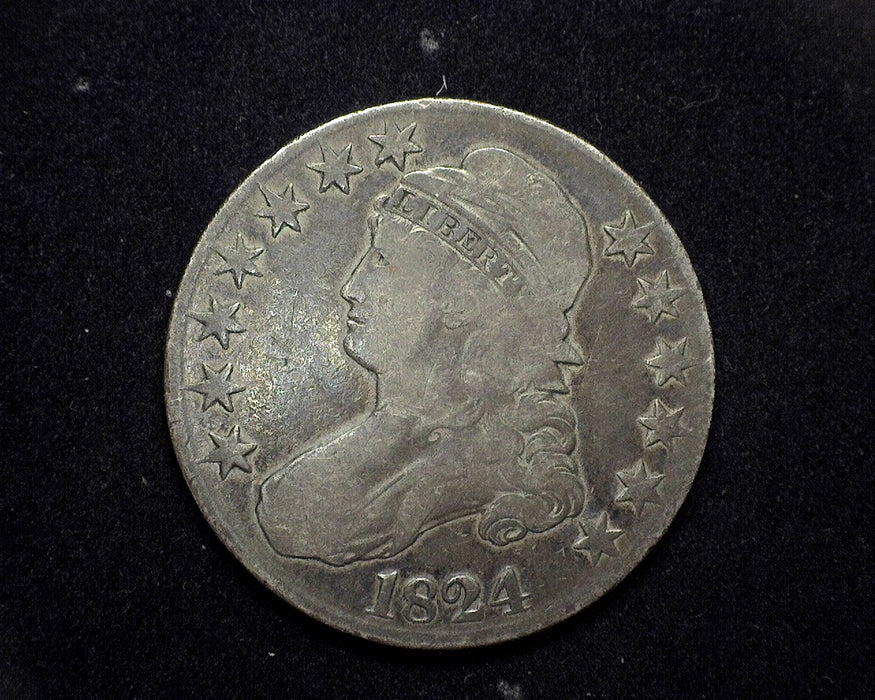 1824 Capped Bust Half Dollar VG - US Coin