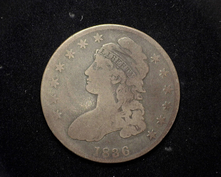 1836 Capped Bust Half Dollar VG - US Coin