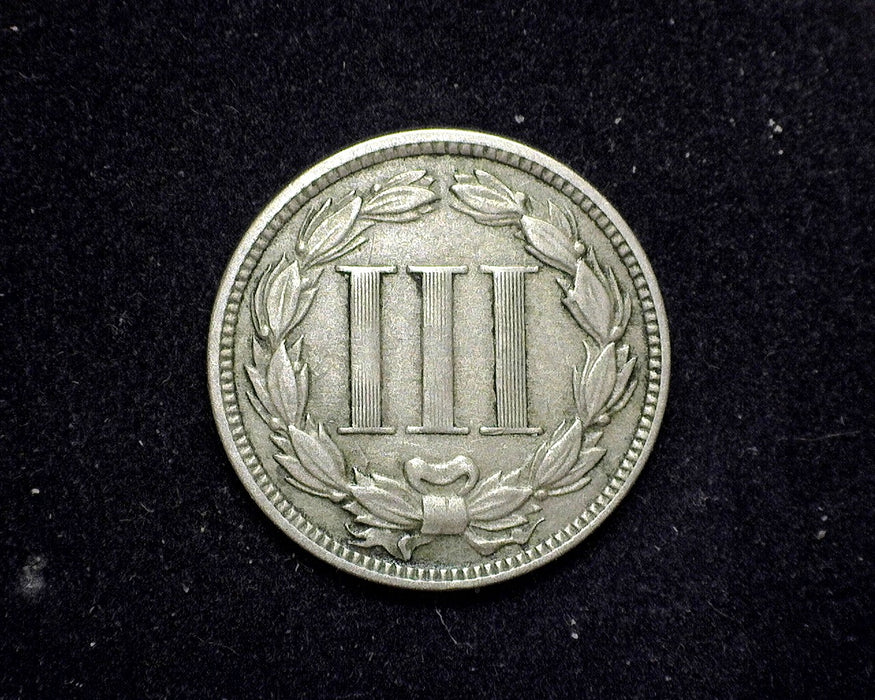 1869 Three Cent Nickel F/VF - US Coin