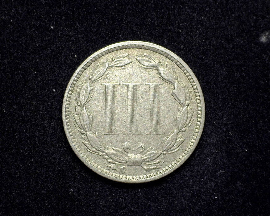 1873 Three Cent Nickel VF Closed 3 - US Coin