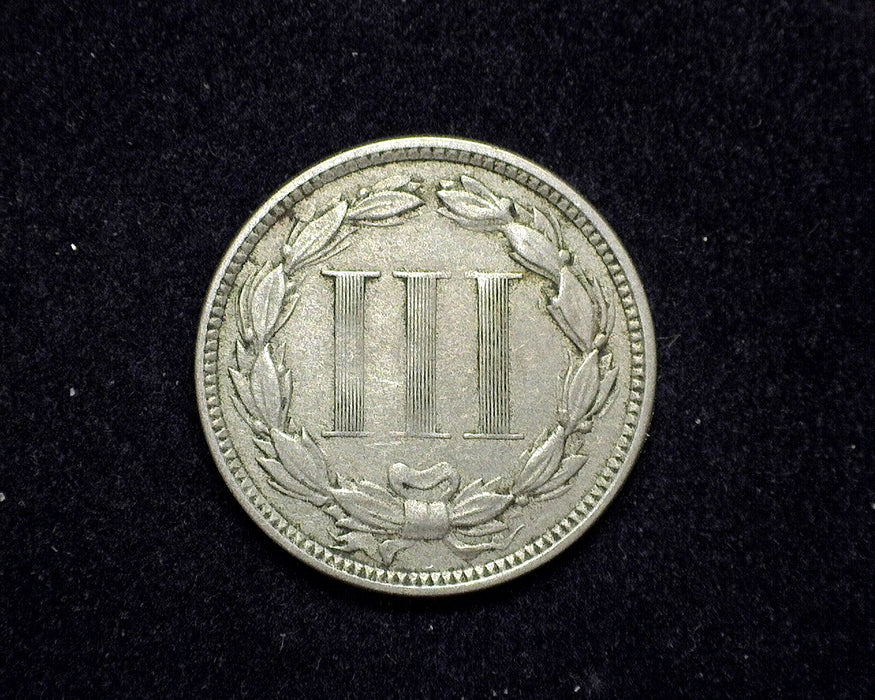 1873 Three Cent Nickel VF Open 3 - US Coin