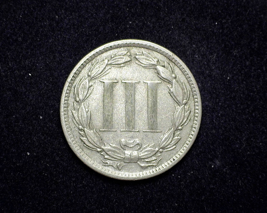 1874 Three Cent Nickel VF - US Coin