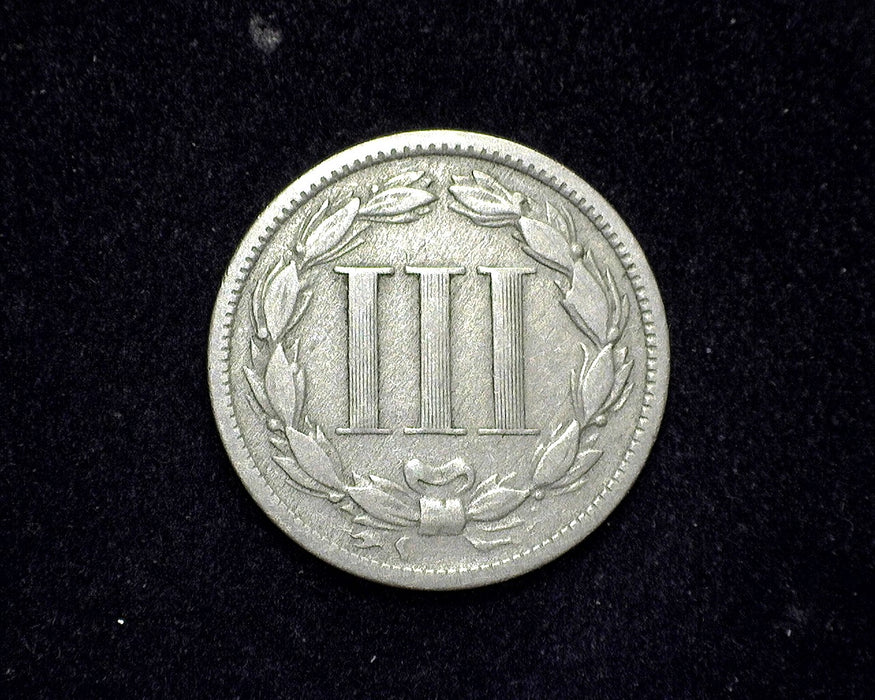 1879 Three Cent Nickel F - US Coin