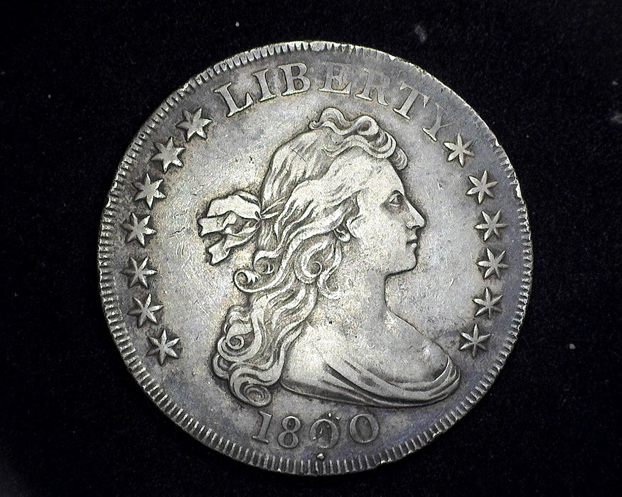1800 Draped Bust Dollar XF-40 Dotted date - US Coin
