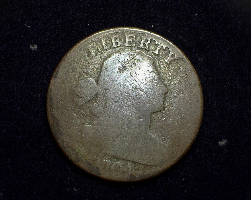 1804 Large Cent Draped Bust Cent AG+ - US Coin