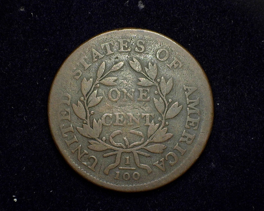 1807 Large Cent Draped Bust Cent G+ Small fraction - US Coin