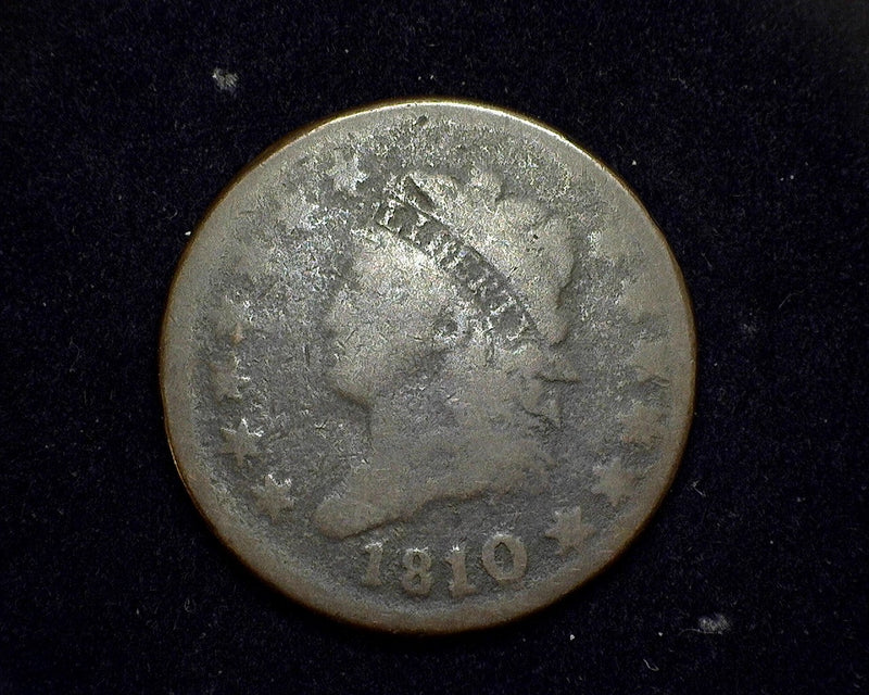 1810/9 Classic Head Large Cent VG - US Coin
