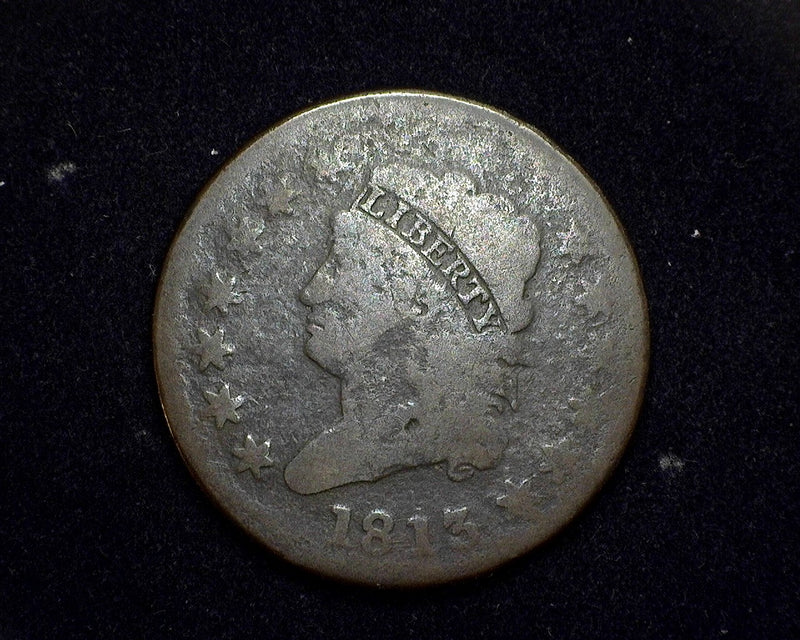 1813 Large Cent Classic Head Cent G Thick date - US Coin