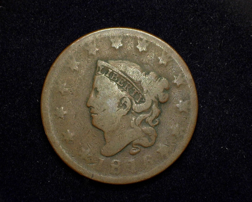 1816 Large Cent Coronet VG Wide date - US Coin