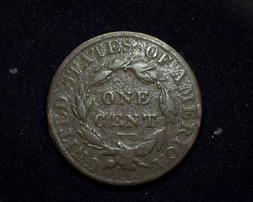 1823 Large Cent Coronet F - US Coin
