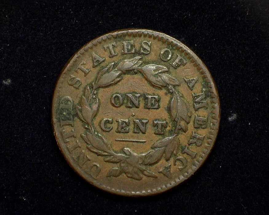 1831 Large Cent Coronet F Medium letters - US Coin