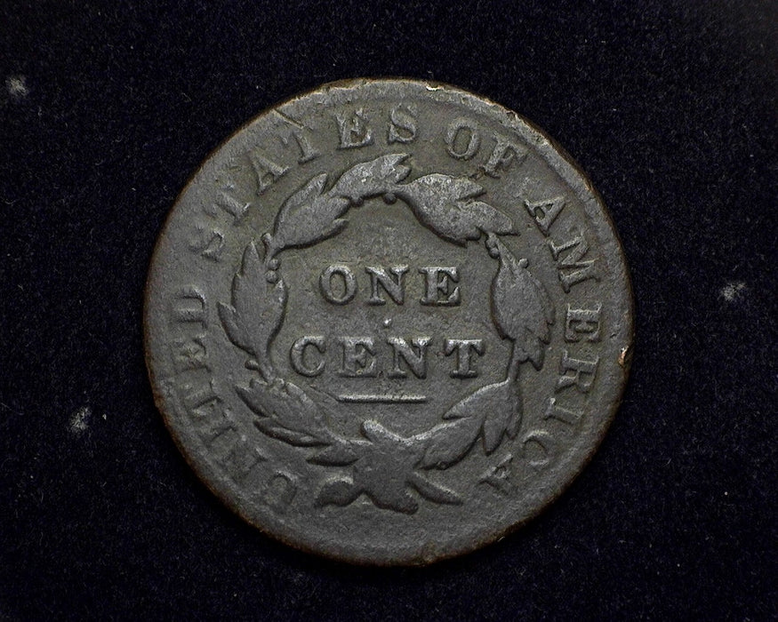 1833 Large Cent Coronet VG - US Coin