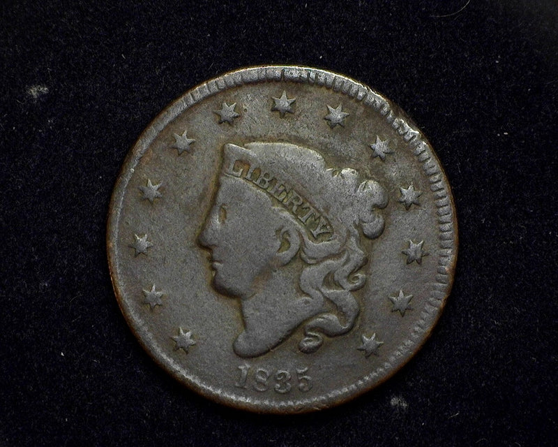 1835 Classic Head Large Cent Small 8. VG - US Coin