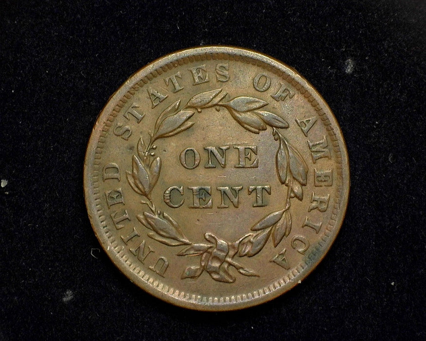 1839 Large Cent Matron VF Booby head - US Coin