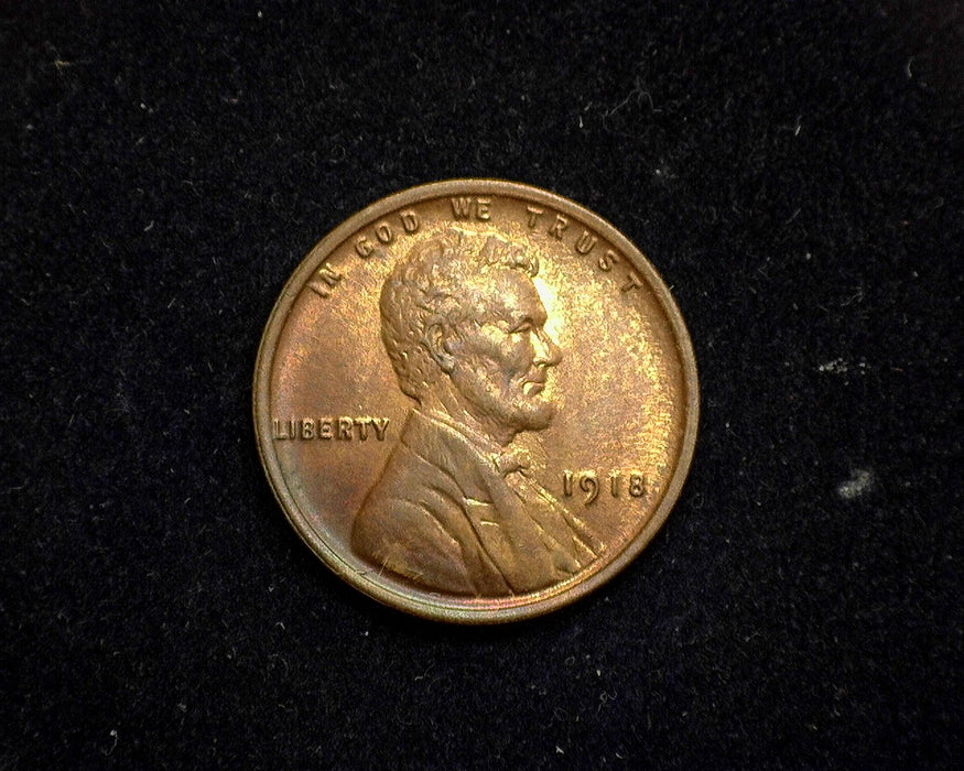 1918 Lincoln Wheat Penny/Cent BU Choice - US Coin