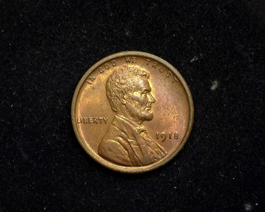 1918 Lincoln Wheat Penny/Cent BU Choice - US Coin