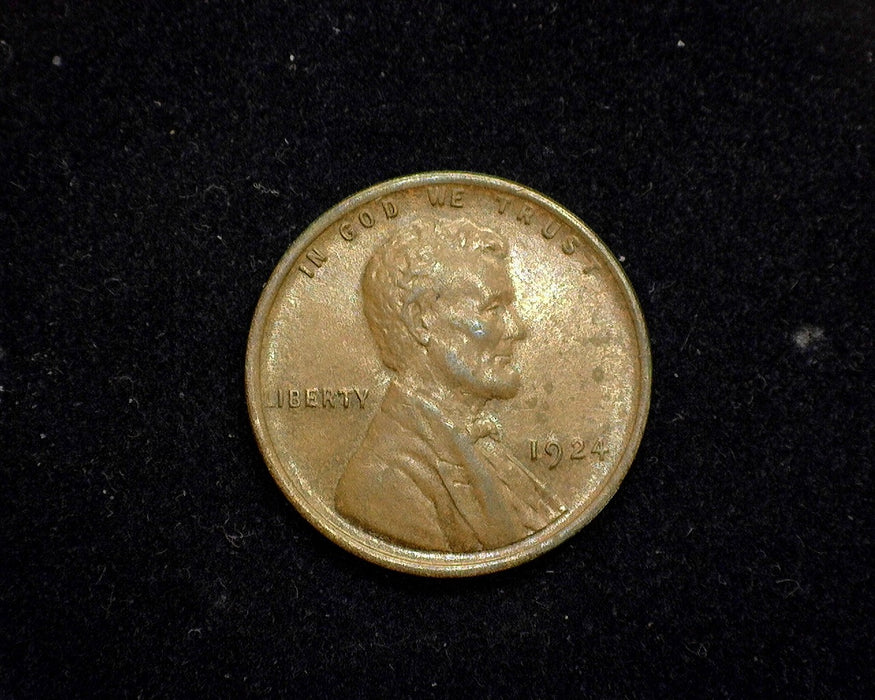 1924 Lincoln Wheat Penny/Cent XF - US Coin