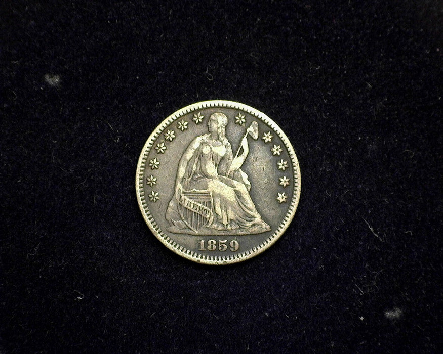 1859 Liberty Seated Half Dime F/VF - US Coin
