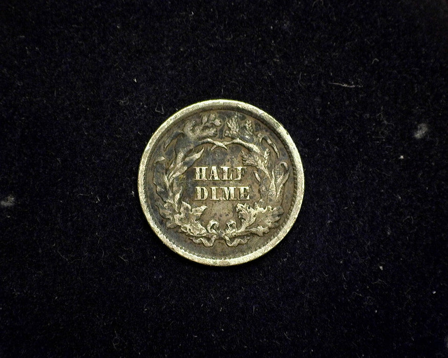 1861 Liberty Seated Half Dime VF - US Coin