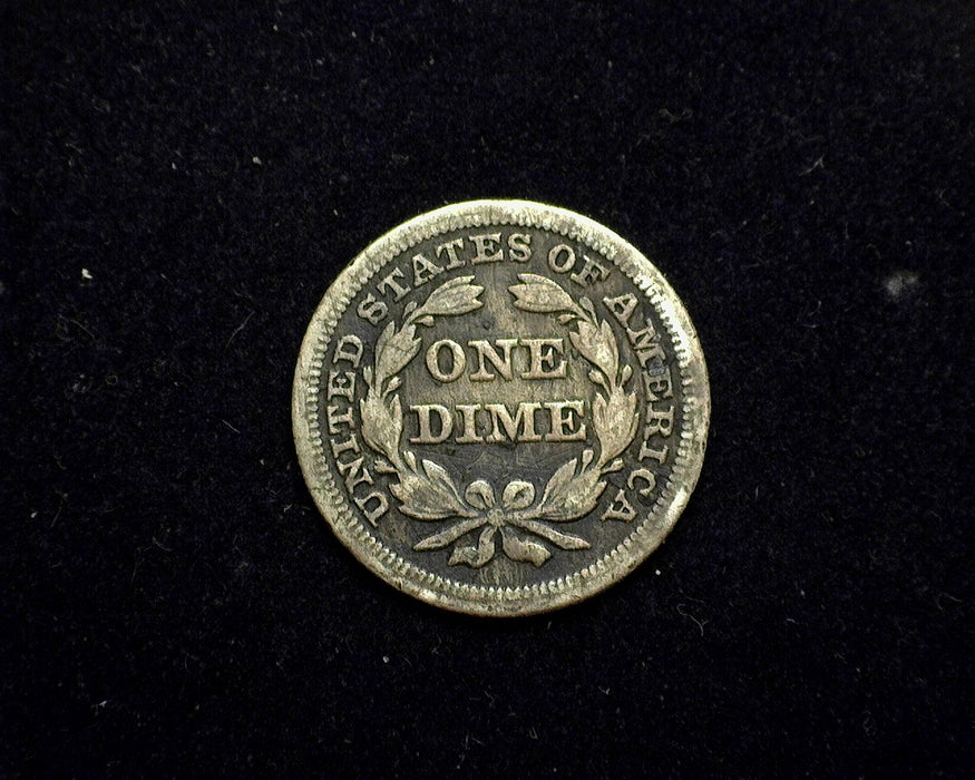 1850 Liberty Seated Dime F - US Coin