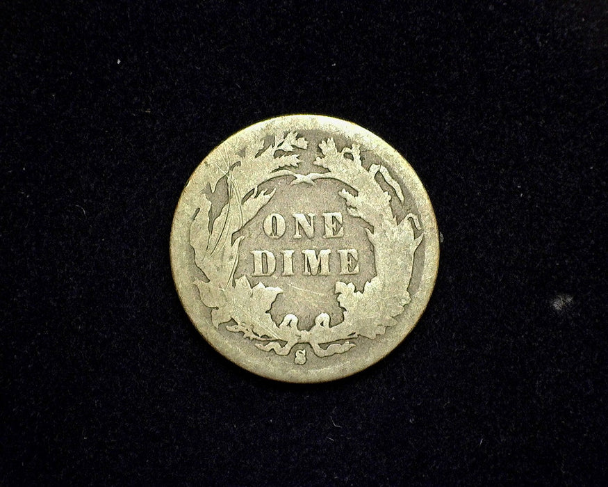 1887 S Liberty Seated Dime F - US Coin