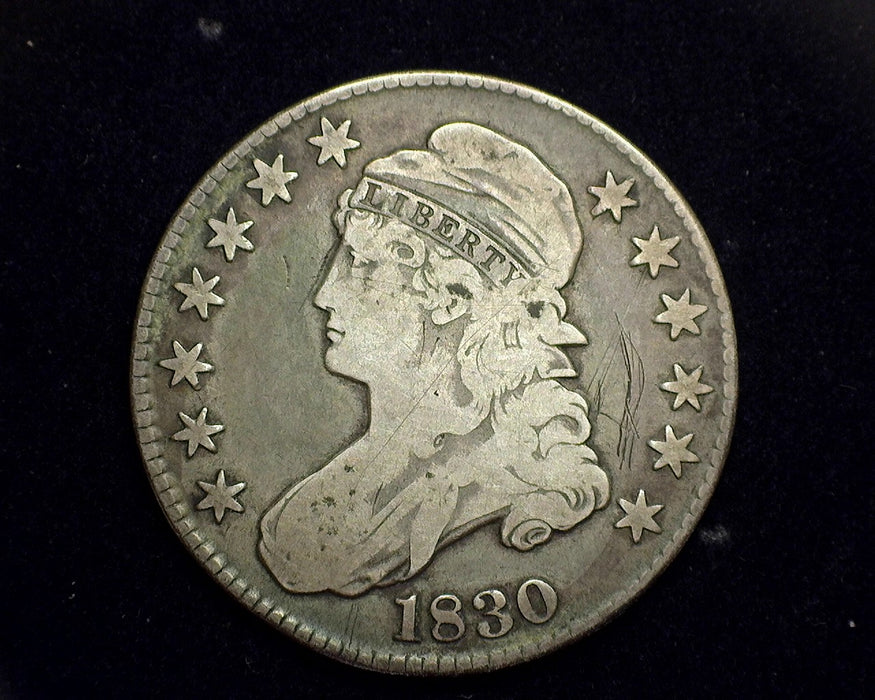 1830 Capped Bust Half Dollar VG - US Coin
