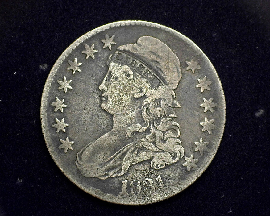 1831 Capped Bust Half Dollar F/VF - US Coin