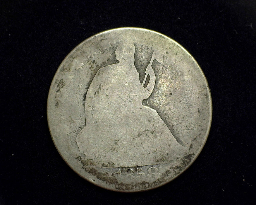 1858 O Liberty Seated Half Dollar AG - US Coin