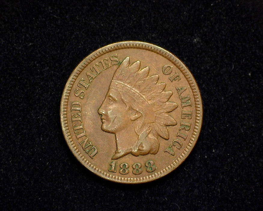 1888 Indian Head Penny/Cent VF/XF - US Coin