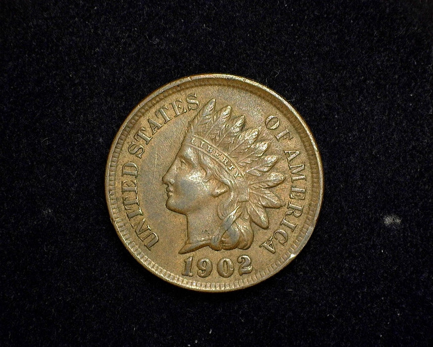 1902 Indian Head Penny/Cent XF - US Coin