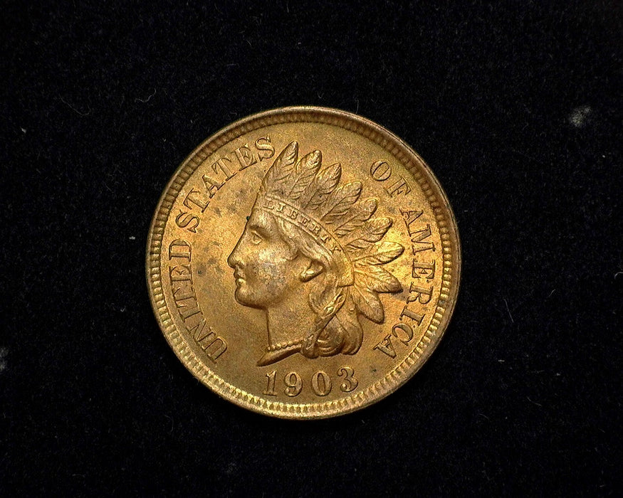 1903 Indian Head Penny/Cent BU MS64 - US Coin